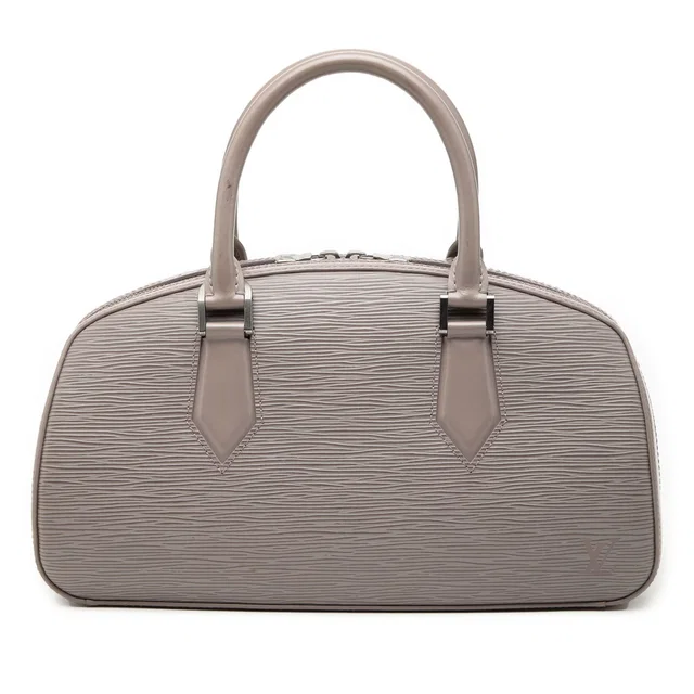 Purple Louis Vuitton Epi Jasmine Handbag in Purple Leather from Designer Revival
