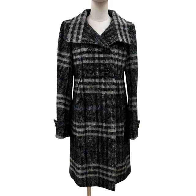Burberry London Wool Blend Coat in Wool from LuxUness