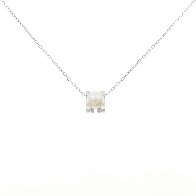 C de Cartier 750 White Gold Necklace in White from LuxUness