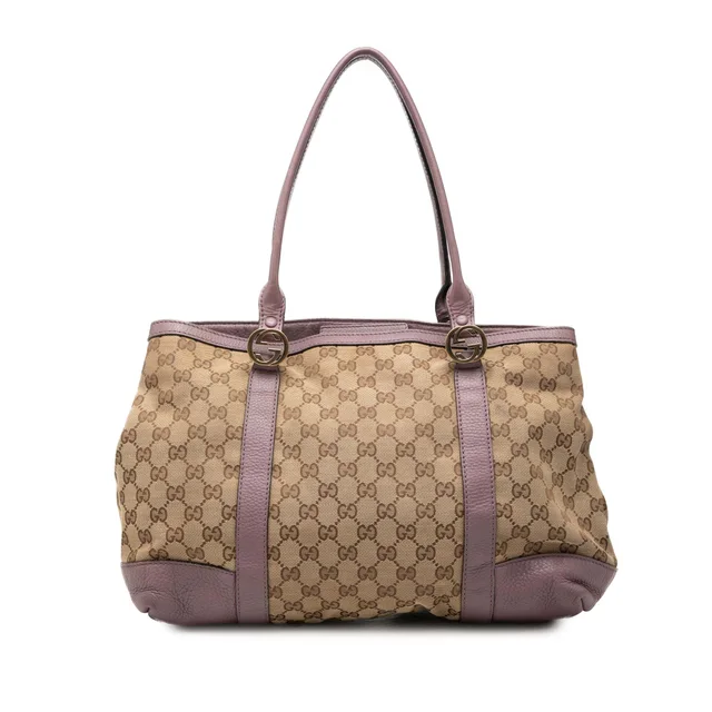 Beige Gucci GG Canvas Miss GG Tote in Beige Canvas from Designer Revival, photo 1 of 1