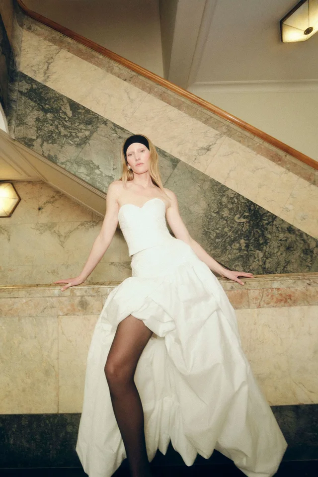 AJE Constellation Bustier in White from Aje, photo 1 of 1