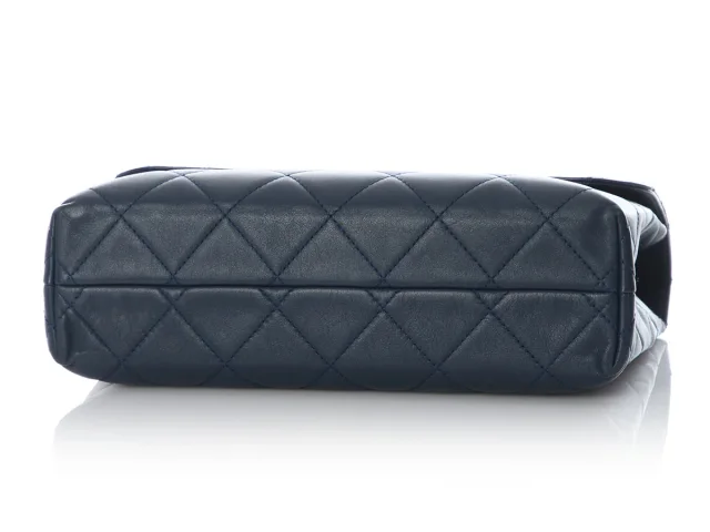 Chanel Navy Quilted Calfskin The Business Flap in Navy Calfskin from Ann's Fabulous Finds, photo 7 of 10