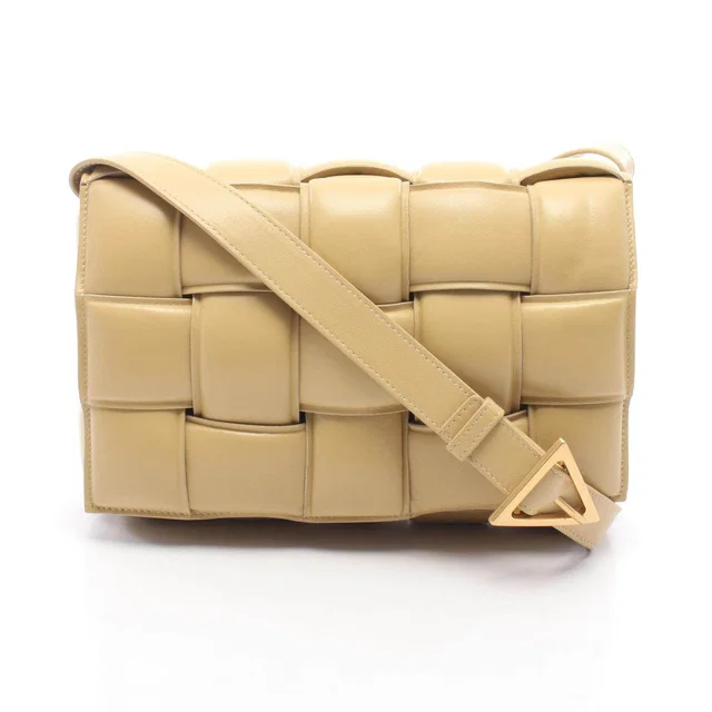 Bottega Veneta Padded Cassette Leather Shoulder Bag in Leather from LuxUness