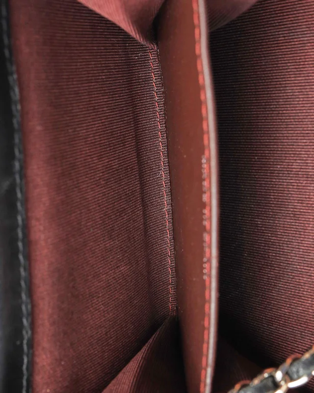 Chanel Quilted Flap Card Holder On Chain Bag in Leather from A Retro Tale, photo 7 of 7