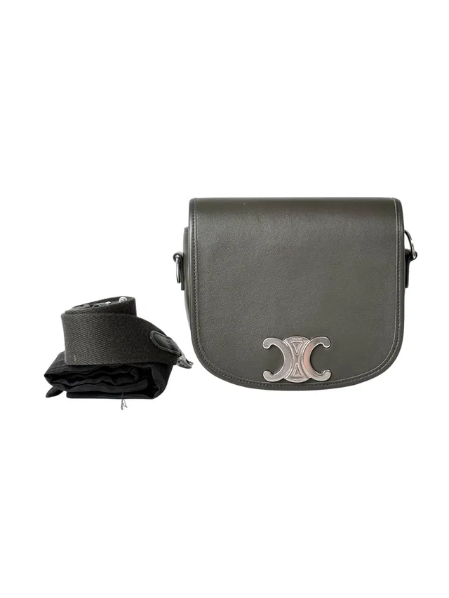 Celine Green Cross Body Bag in Green from Luxury Promise