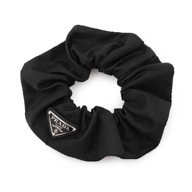 Prada Scrunchie Black1IF015 Nylon in Nylon from GALLERY RARE