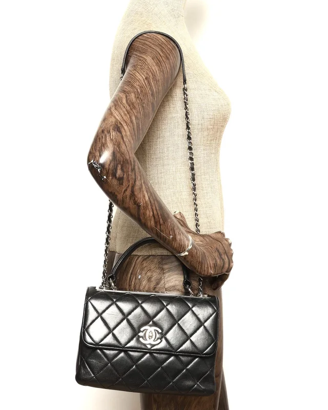 Chanel CC Trendy Medium Top Handle Bag in Leather from A Retro Tale, photo 10 of 10