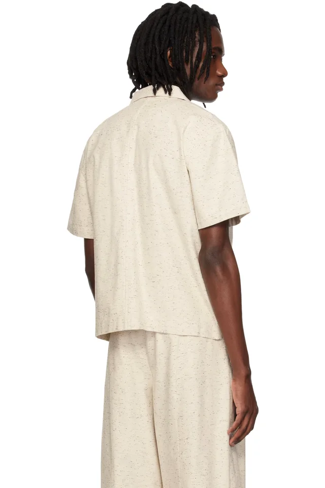 Entire Studios Off-White Strand Shirt, photo 3 of 4 from SSENSE