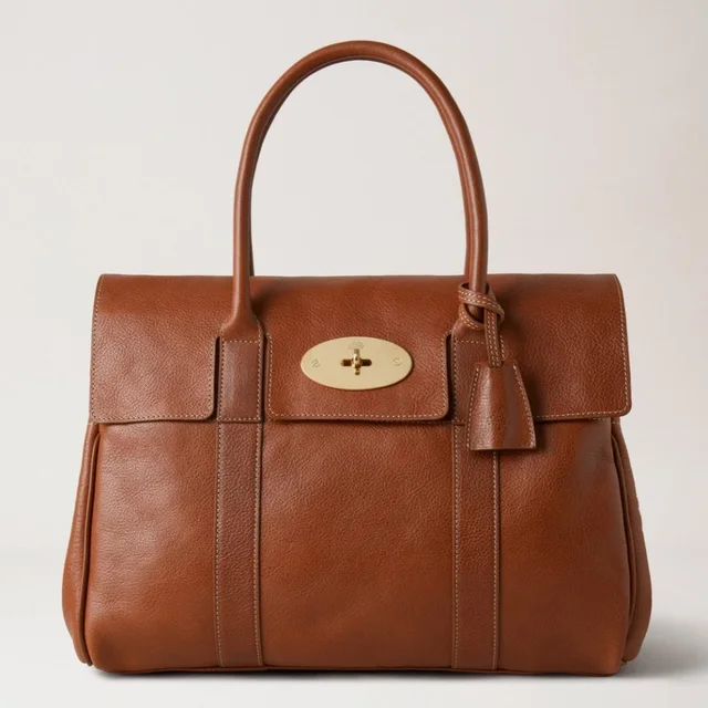 Mulberry Tan Leather Tote in brown|red|neutral Leather from Poshmark