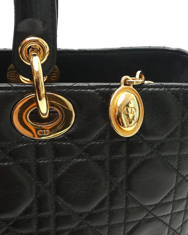 Large Lady Dior Bag in Leather from A Retro Tale, photo 8 of 10