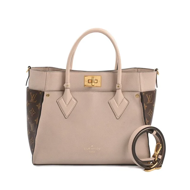 Louis Vuitton Handbag On My Side MM in Leather from The Reluxe