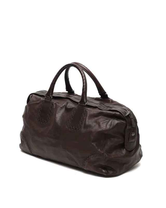 Bottega Veneta Intrecciato Weekend Bag in Woven leather from A Retro Tale, photo 3 of 6