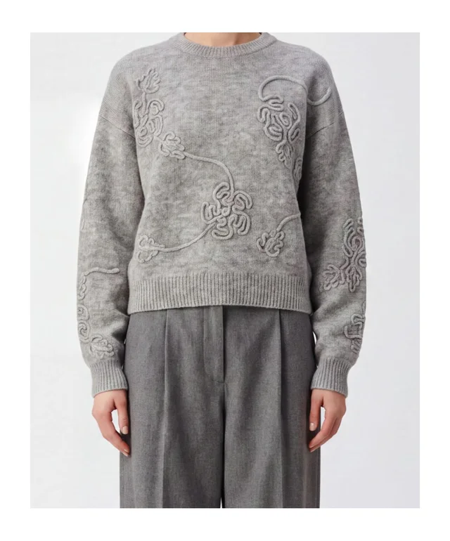 ROTATE 3d Flower Knit Jumper, photo 4 of 5 from SENSER