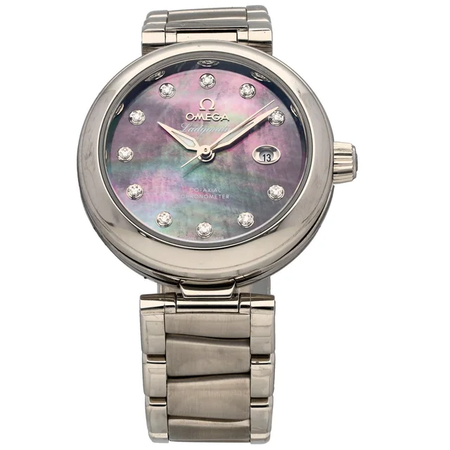 Omega De Ville Ladymatic 425.30.34.20.57.004 34mm Stainless Steel Watch from H&T
