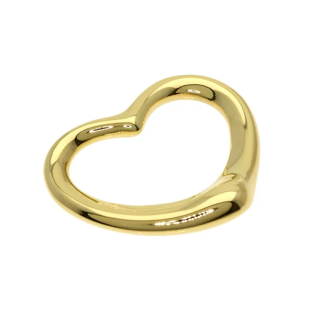 Tiffany & Co. Open Heart Top Pendant 18K Yellow Gold in Yellow from The Reluxe