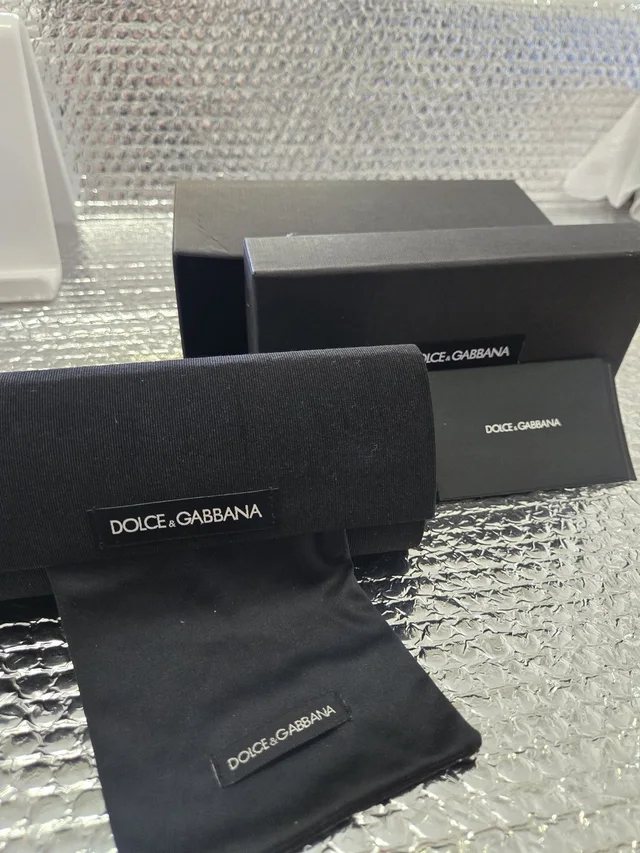 Dolce & Gabbana Eyewear Case With Matching Pouch in black from Poshmark