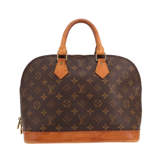 Louis Vuitton Alma medium handbag in Brown Coated canvas from Collector Square, photo 2 of 5