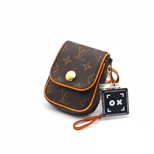 Louis Vuitton Cancun Mini Shoulder Bag Pochette Brown in Brown Coated canvas from The Reluxe