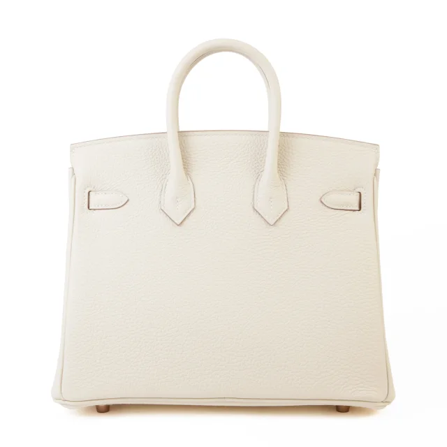 Hermès Birkin 25 Craie (10) in White Togo leather from Ginza Xiaoma, photo 2 of 4