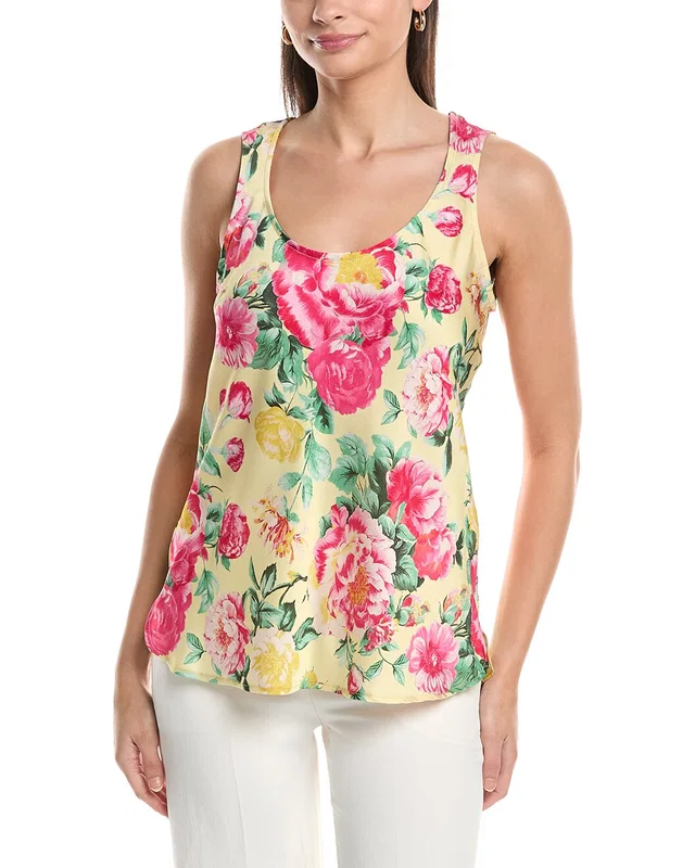 Tahari ASL Hammered Satin Tank, image 1 of 1 from Rue La La