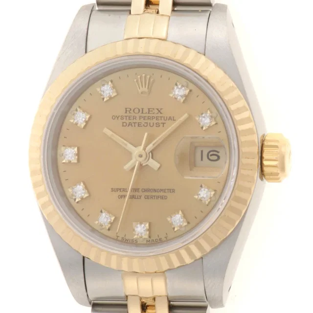 Rolex Datejust Watch 18k Yellow Gold 18k Automatic in Yellow Leather from The Reluxe