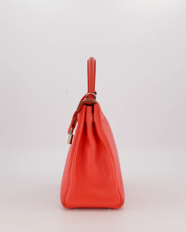 Hermès Kelly 28 Retourne Bag in Pink Togo leather from Sellier, photo 8 of 20