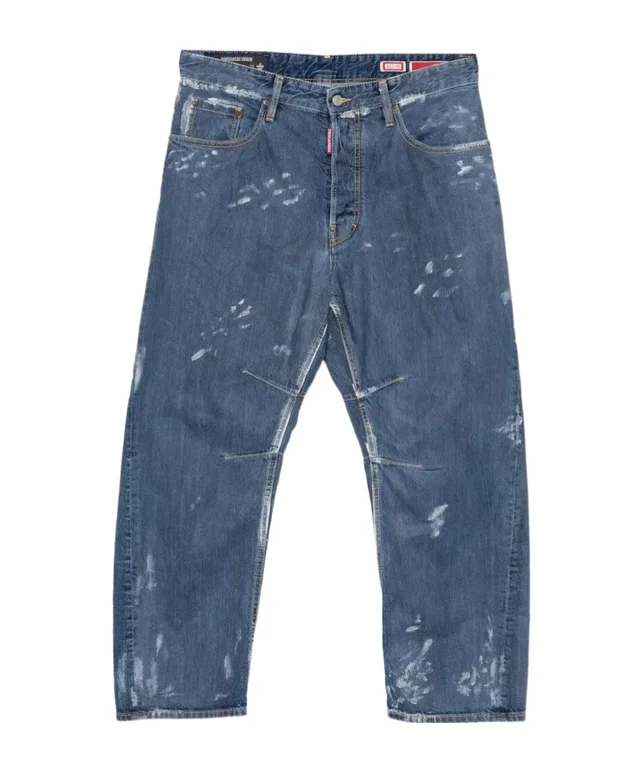 Dsquared2 Kawaii paint-splatter distressed jeans from SENSER, photo 1 of 1