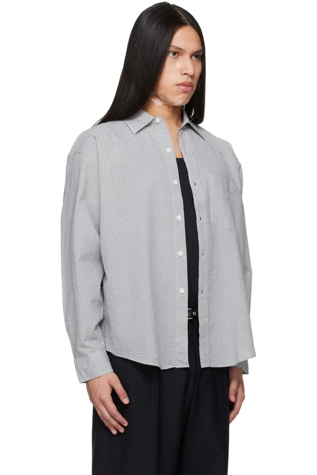 mfpen Gray Executive Shirt, photo 2 of 4 from SSENSE