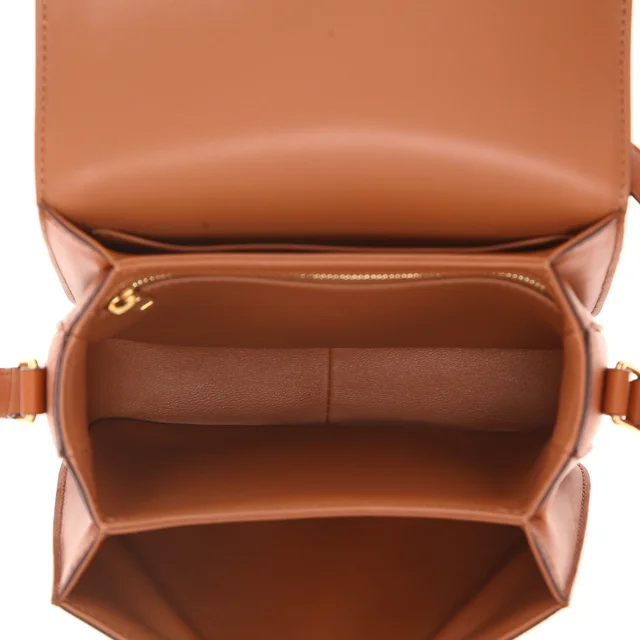 Celine Triomphe Teen shoulder bag in Brown Canvas from Collector Square, photo 5 of 5