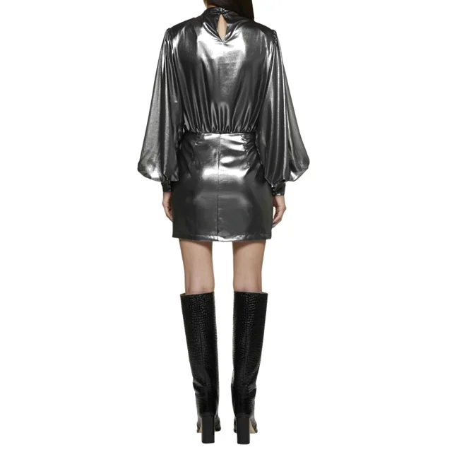 Blanca Vita Abelia Laminated Mini Dress, photo 3 of 3 from Balardi