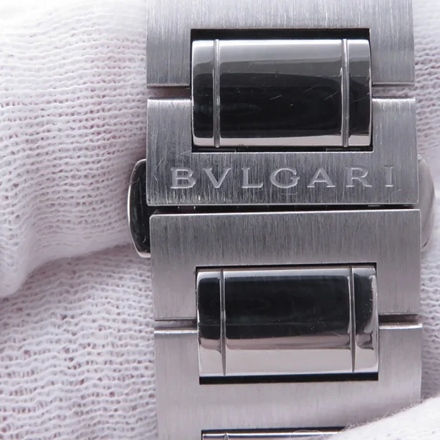 Bvlgari BVLGARIBVLGARIChronograph W38mm Stainless Steel Silver DialBB38SSCH in Silver from GALLERY RARE, photo 8 of 15