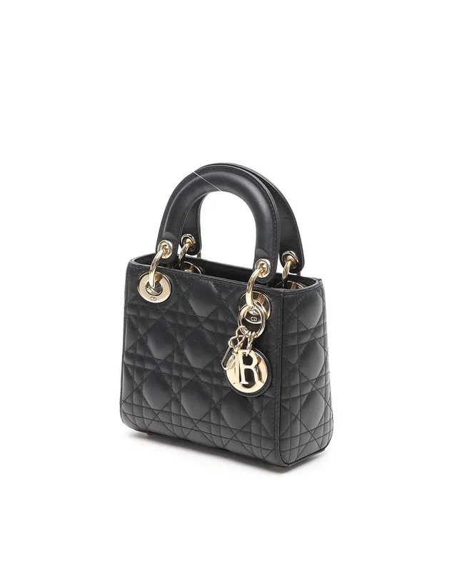 Mini Lady Dior Bag in Leather from A Retro Tale, photo 2 of 9