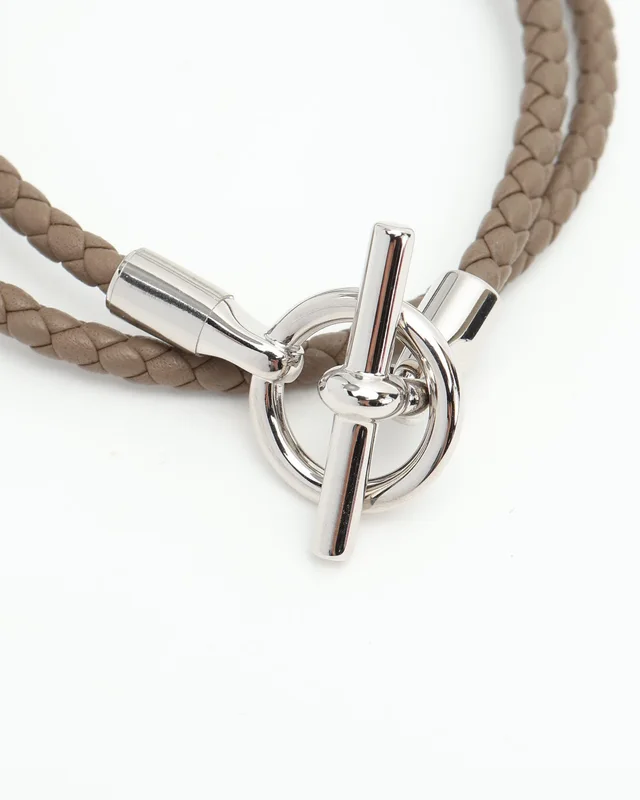 Hermès Glenan Double Tour Bracelet in Leather from A Retro Tale, photo 3 of 3