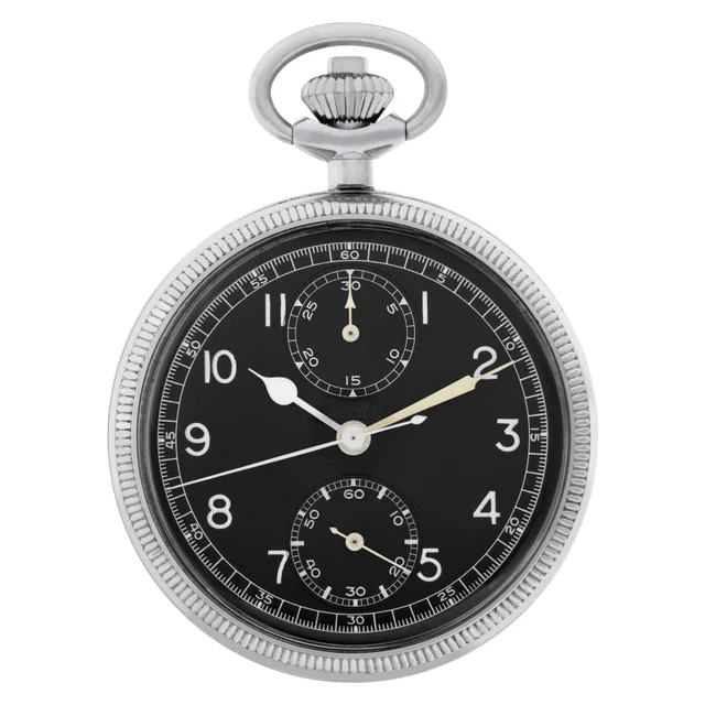 Breitling pocket watch 50mm in Stainless Steel from Gray And Sons