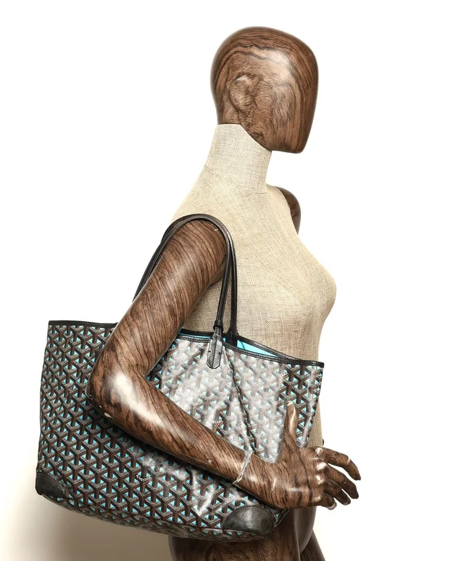 Goyard Saint Louis Claire-Voie Tote Bag in Canvas from A Retro Tale, photo 9 of 9