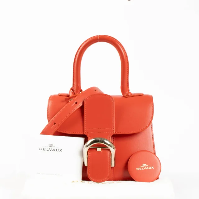 Delvaux Corail Box Calf Brillant Mini in Box leather from Labellov, photo 2 of 6