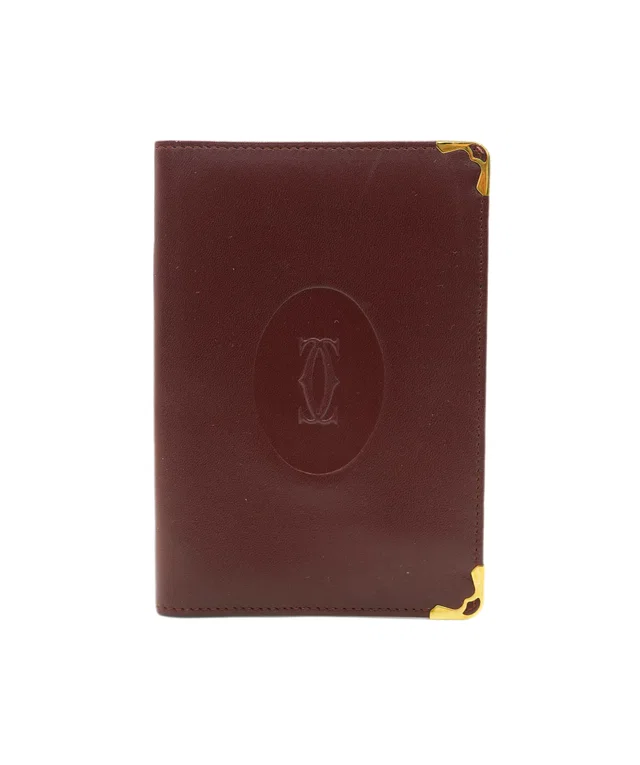 Cartier Vintage Passport Agenda in Leather from Luxury Promise
