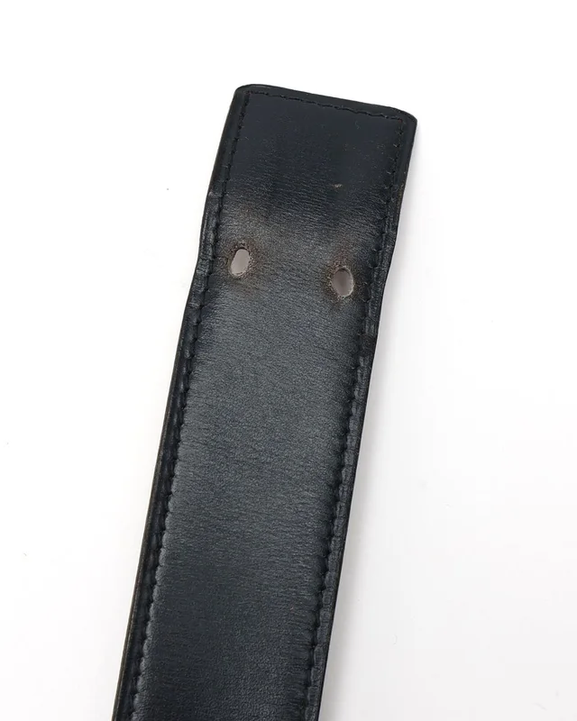 Hermès H Belt, Size 95 in Denim from A Retro Tale, photo 4 of 6