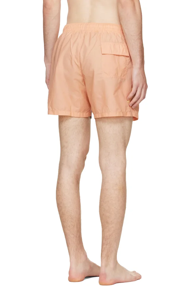 Vivienne Westwood Orange Surf Boxer Swim Shorts, photo 3 of 4 from SSENSE