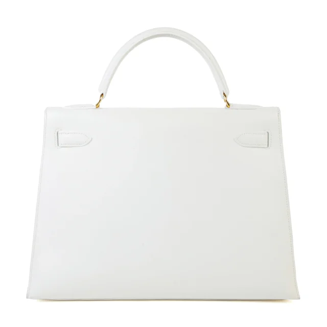 Hermès Kelly 32 White in White from Ginza Xiaoma, photo 2 of 4