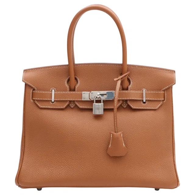 Hermès 2004 Birkin 30 Gold in Gold Togo leather from VINTAGE QOO TOKYO