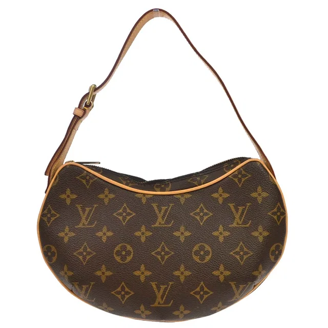 Louis Vuitton 2005 Monogram Pochette Croissant Handbag M51510 in Coated canvas from AMORE Vintage Tokyo