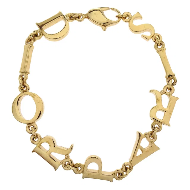 Dior Bracelet Gold in Gold from AMORE Vintage Tokyo