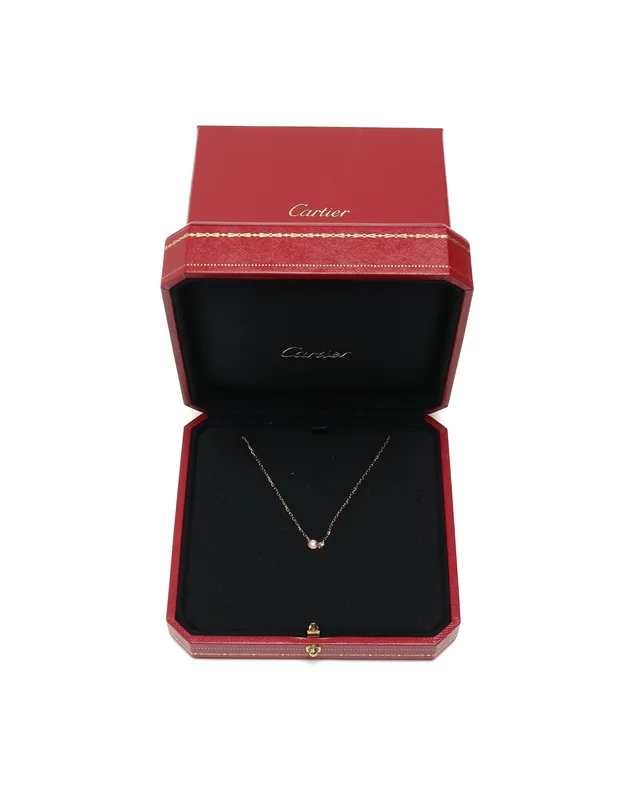 Cartier d'Amour Diamond Necklace, Mini model from A Retro Tale, photo 2 of 2