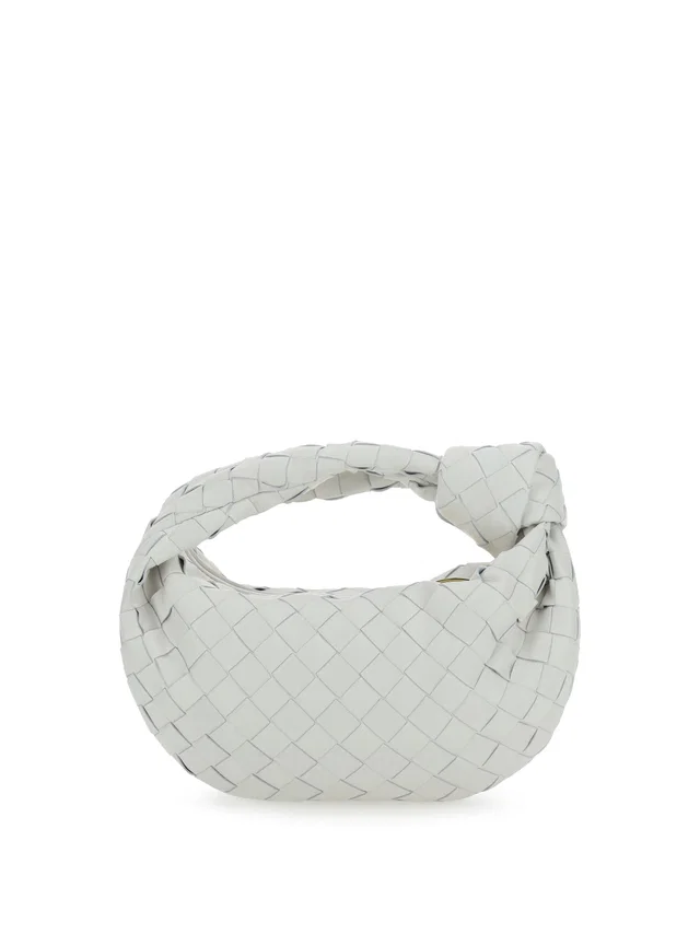 Bottega Veneta Shoulder Bag — White Lambskin in White Lambskin from HEWI