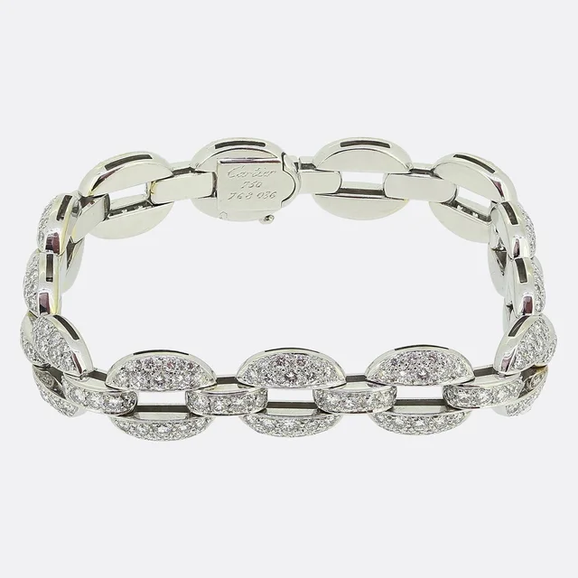 Cartier Himalia Diamond Bracelet from The Vintage Jeweller