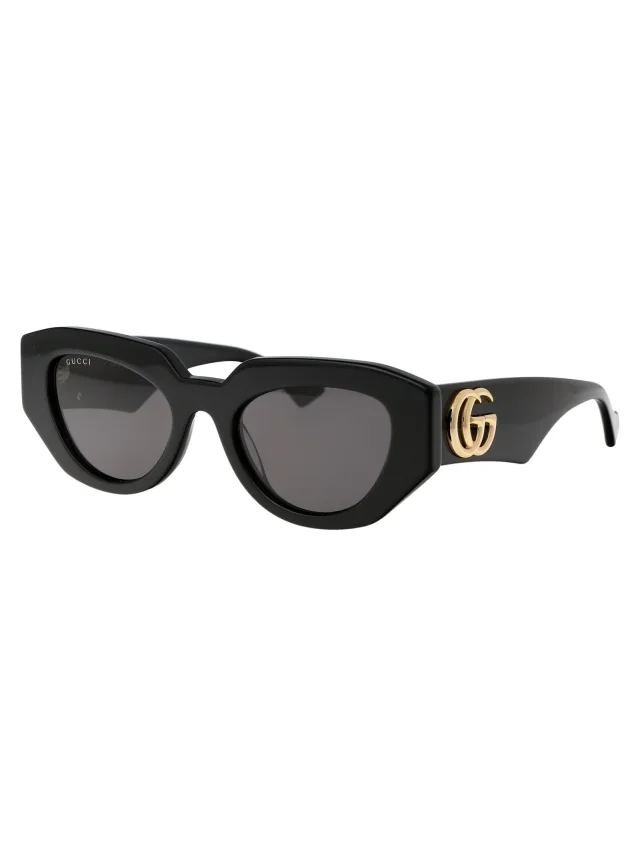 Gucci Gg1421s Sunglasses — Black Acetate in Black from HEWI, photo 2 of 3