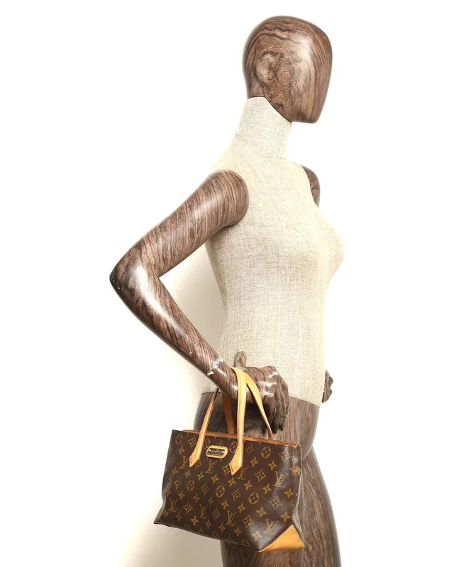 Louis Vuitton Monogram Wilshire PM Tote Bag in Coated canvas from A Retro Tale, photo 12 of 12