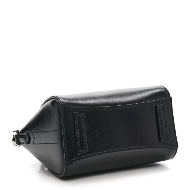 Givenchy Shiny Lord Calfskin Micro Antigona Black in Black Calfskin from FASHIONPHILE, photo 4 of 10