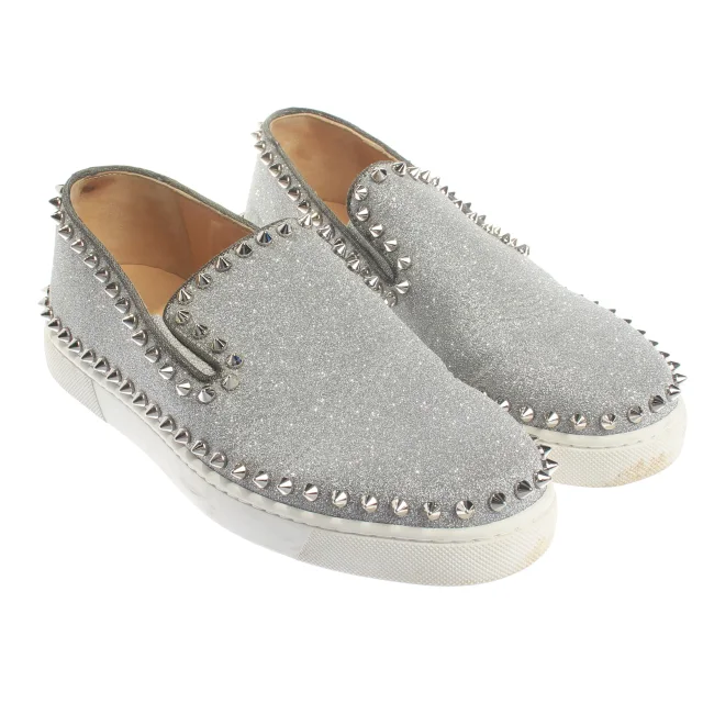 Christian Louboutin Sneaker EUR 38,5 Silber from Buddy And Selly